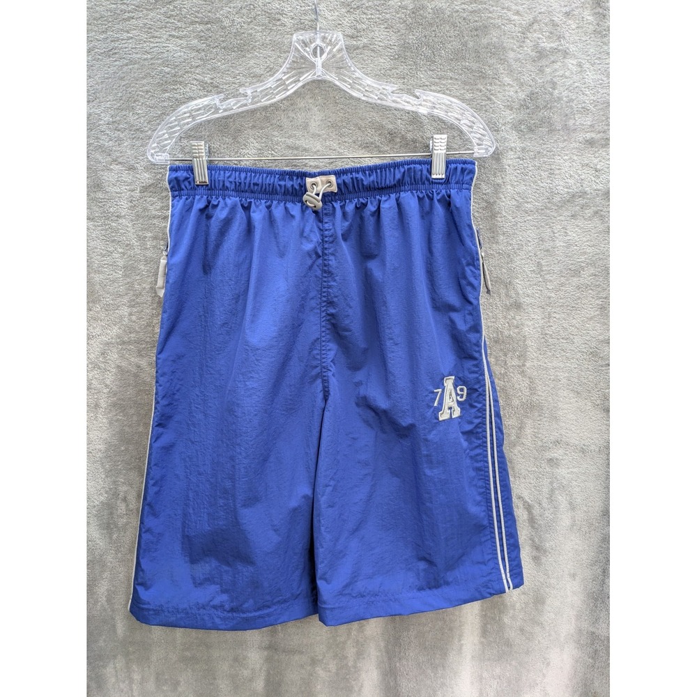 Vintage Men's Shorts Medium Blue Blokecore‎ Sporty Collegiate Zippered Pockets
